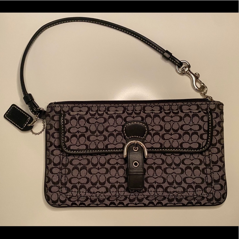 Vintage coach hand wallet